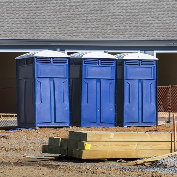 do you offer hand sanitizer dispensers inside the portable restrooms in Nakina North Carolina